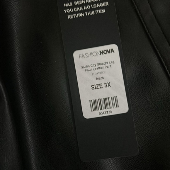 Flux leather pants XXXL - Picture 3 of 4